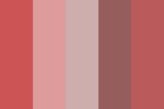 red and pink color palette with different shades