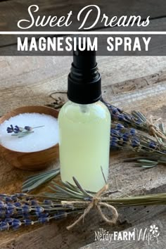 Magnesium Body Spray, Making Magnesium Spray, Magnesium Spray Diy Epsom Salt, How To Make Magnesium Oil Spray, How To Make Magnesium Oil, Marjoram Essential Oil