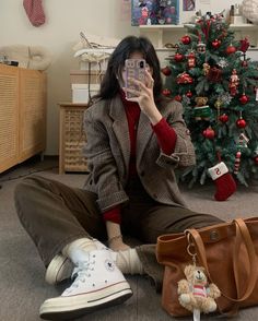 jsionl Female Office, Daily Look, Office Outfits, Cute Fashion, Shanghai, Vintage Dresses, Korean Fashion