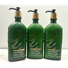 This package includes three (3) Bath & Body Works Aromatherapy Eucalyptus Spearmint Stress Relief Body Lotion of 6.5 fl oz each. Packaging may differ. Body Lotion, Aromatherapy, Bath And Body, Lotion, Personal Care