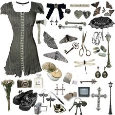 #outfits #gothic Fashion Subcultures, Outfits Gothic, Gothic Outfit, Cottagecore Outfits, Cottage Life, Gothic Outfits, Style Outfits, Alternative Fashion, Casual Outfits