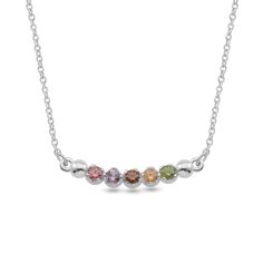 This piece has statement-making written all over it. Our curved bar pendant necklace lets you pick the stones and metal color. Made in responsibly sourced Sterling Silver, 10K or 14K Rose, White, or Yellow Gold for everyday wear with proper care. Stone: Natural or simulated Diamond, Alexandrite, Amethyst, Aquamarine, Citrine, Cubic Zirconia, Emerald, Garnet, Onyx, Peridot, Tourmaline, Quartz, Ruby, Sapphire, Spinel, Topaz, or Zircon Stone Size: 2.5 mm Stone Limit: 2-8 Chain Lengths: 14 in, 16 in, 18 in, or 20 in. Chain Width: 1 mm Tourmaline Quartz, White Gold Hoops, Curved Bar, Bar Pendant Necklace, Bold Rings, Ruby Sapphire, Bar Pendant, Cuff Earrings, Pendant Bracelet