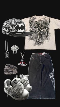 Skater Boy Outfits Aesthetic, Punk Fits, 2000s Alt Fashion, Boys Outfits Aesthetic, Sleepover Outfit, 2008 Fashion, Streetwear 2000s