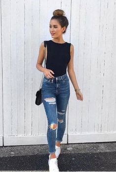 Australian Style Fashion, Australian Summer Outfits, Comfy Jeans Outfit, Australian Summer, Outfits Trending, Australian Style, Best Jeans For Women, Cute Spring Outfits