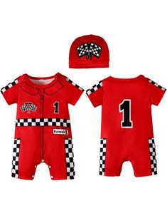 PRICES MAY VARY. Baby boy 1st birthday race car driver outfit is designed with black and white check is very realistic.Very cool one year old birthday clothes. Suitable for:baby boy first birthday outfit,1st birthday clothes,one year old birthday race car driver party and race car driver gift Breathable baby boy first birthday clothe,cotton baby boy race car driver romper comfortable to wear The Baby boy one year old birthday outfit is like racing on a track, it is a very interesting 1st birthda Cars One Year Old Birthday, 1st Birthday Boy Race Car Theme, Formula 1 Baby Birthday, Too Fast Too Curious Birthday, First Baby Boy Birthday Themes, Formula 1 First Birthday, Cars First Birthday Party Disney, Racing First Birthday Party, Cars 1st Birthday Party Ideas