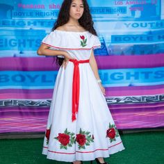 Cotton Fabric With Elastic In The Arms And Waist Include Crinoline And Rebozo Mexican Dress, Mexican Dresses, Kids' Dresses, Colorful Dresses, Cotton Fabric, Black White, Formal Dresses, Elastic, Black And White