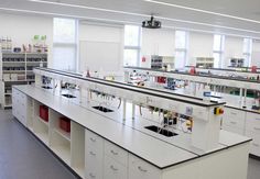 the lab is clean and ready for us to use