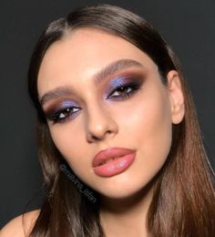 Disco Makeup, Mekap Mata, Swag Makeup, Smink Inspiration, Fancy Makeup, Glamour Makeup, Blue Eyeshadow, Eye Makeup Art