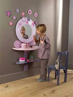 Girly Stuff Mirror For Kids Room, Mirror For Kids, Princess Room, Daughters Room, Big Girl Rooms, Remodel Bedroom