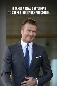 Beckham Quotes, David Beckham Quotes, Billionaire Quotes, Gentlemans Guide, Successful Person, Heaven Quotes, Inspirational Quotes Posters, Intelligent People