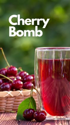 Cherry Bomb Cherry Bomb Drink, Liqueur Cocktails, Maraschino Liqueur, Cherry Liqueur, Gin Drinks, Bombe Recipe