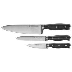 two knives are sitting next to each other