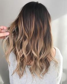 Live In Color Hair, Mesh Hair Color, Summer Ombre Hair, Long Hair Balayage, Dark Brown Hair Balayage, Brown Ombre Hair, Brown Hair Balayage, Balayage Hair Blonde, Pinterest Hair