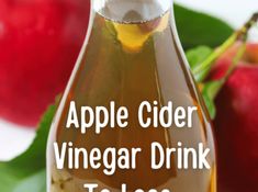 apple cider vinegar drink to lose