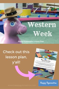 the western week lesson is on and it's fun to learn how to play with animals