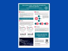 Research poster template in PowerPoint for PhD students and researchers to showcase their scientific results. A0 size academic poster templates in portrait format. Ideal for scientific conference presentations or any research assignments. Instant download is available after purchase. After purchasing, you will receive a ZIP file with 1 .pptx file (PowerPoint file), a user manual, and 1 PDF file with original design for reference. Specifications : - Orientation: Portrait - Size: A0 size (118.9cm Research Poster Template, Research Poster, Poster Idea, Fantasy Names