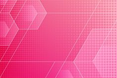 an abstract pink background with hexagonal shapes