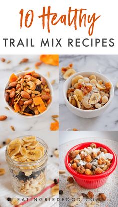 the top ten healthy trail mix recipes