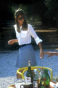 Jane Birkin in "La Piscine," 1969 | I LOVE EVERYTHING ABOUT THIS PICTUR Style Jane Birkin, Jane Birkin Style, Jean Shrimpton, Serge Gainsbourg, Sharon Tate, Jane Birkin, Cindy Crawford, Brigitte Bardot, Alexa Chung