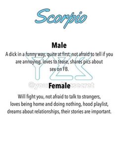 the zodiac sign for scorpio