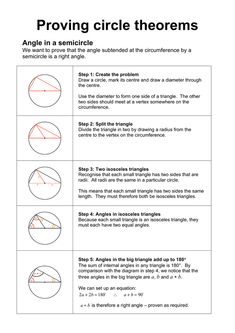 the diagram shows how to draw circles in three different ways