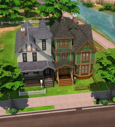 Sims 3 Builds, Wealthy Neighborhood, Sims 4 Apartment Building, Sims 4 Victorian House, Sims4 House, Victorian Manor, Sims 4 House Plans, Sims Ideas