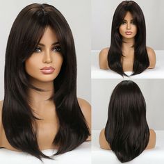 Selma Hayek, Fake Hair, Red Wigs, Black Wig, Brown Wig, Brown To Blonde, Wigs For Women, Blonde Wig