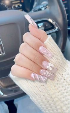 Quartz Nails, Small Nails, Nails Salon, French Acrylic Nails, Waste Of Time