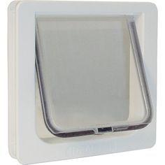 an image of a cat flap door for cats to use in the house or on the floor