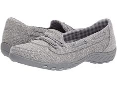 SKECHERS Breathe-Easy - Good Influence - zappos.com Skechers Shoes Women, Womens Boat Shoes, Breathe Easy, Skechers Women, Comfy Shoes, Skechers Shoes, Signature Logo, Womens Oxfords, Tennis Shoes