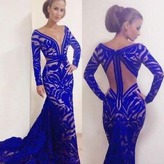 Prom Gown Elegant, Modest Prom Gowns, Blue Prom Gown, Lace Evening Gowns, Prom Dresses Modest, Lace Evening Dresses, Evening Dresses Elegant