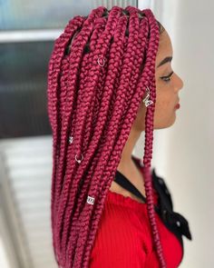 jumbo braided ponytail Goddess Box Braids, Large Box Braids, Braids Ponytail, Jumbo Box Braids, Hair Adviser, Jumbo Braids, Hair Inspiration Color, Hair Transformation