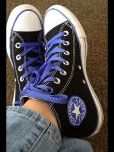 Converse Hightop, Cute Converse Shoes, Converse Design, Cute Converse, Basket Sport, Blue Converse, Cute Sneakers