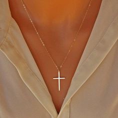 Cheap Gold Cross Jewelry, Cheap Cross Chain Necklaces, Cheap Clavicle Chain Cross Jewelry, Cheap Cross Chain Necklace, Cheap Cross Necklaces For First Communion, Cheap Cross-shaped Chain Jewelry, Cheap Cross Necklace For First Communion, Cheap Metal Chain Necklace With Cross Pendant, Cheap Elegant Cross Necklace With Chain