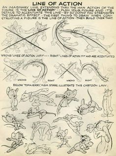 an old book page with some drawings on it's pages and instructions for how to draw