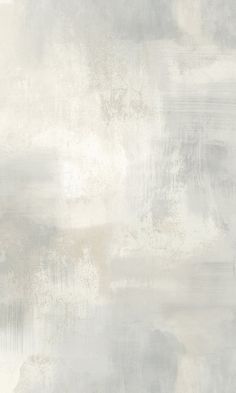 an abstract painting with white and grey colors