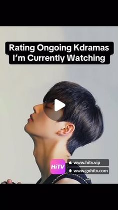 a woman with her head tilted to the side and text reading, ratings ongoing kdraas i'm currently watching