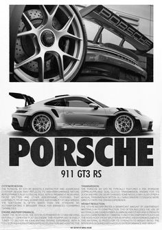 Car Wallpaper Minimalist, Porsche Wall Poster, Porsche Gt3rs Poster, Porsche Aesthetic Poster, Vintage Aesthetic Car Wallpaper, Car Posters Wallpaper, Porche Posters