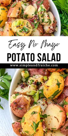 Discover an easy, healthy Turkish Potato Salad made with fresh herbs and a zesty dressing—perfect as a light, no-mayo BBQ side everyone will love. No Mayo Potato Salad, Mayo Potato Salad, Bbq Spread, Potluck Side Dishes, Bbq Recipes Grill, Bbq Side Dishes, Bbq Side, Dried Potatoes, Bbq Sides