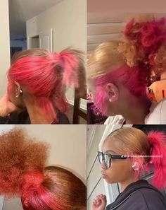 Best Hair Dye, Pink Hair Dye, Mixed Curly Hair, Sleek Ponytail Hairstyles, Cute Hair Colors, Quick Natural Hair Styles, Quick Weave Hairstyles