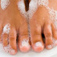 “If you get yellow nails after months of wearing dark polish, try scrubbing your toenails http://www.shape.com/lifestyle/beauty-style/best-beauty-secrets-people-who-know-best a nail brush and whitening toothpaste. It gets rid of the yellow color. Try it — it works pretty well, and you end up with minty fresh toes!”  -Roxanna Sarmiento, beauty and style writer, and blogger @ everydaytreats.com Dark Nail Polish, Dark Nails, Manicure Y Pedicure, Health And Beauty Tips, Manicure E Pedicure, Mani Pedi, Hair Skin