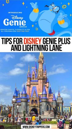 Tips for Disney Genie Plus and Lightning Lane Disney Genie Plus, Genie Disney, Disney Fastpass, Disney Genie, Travel Vision Board, Disney Universal Studios, Disney Honeymoon, Disneyland Planning