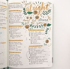 Nice colorful handlettering in bullet journal #bulletjournal #bujo Household Planning, Planner Pictures, Bullet Journal Planner, Bible Doodling, Bullet Journal Hacks, Bullet Journal Art, Journal Inspo