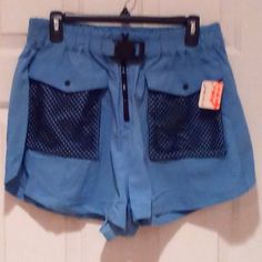 Zipper Fly Built In Belt. Nike Air Max Tn, Free People Shorts, Pocket Shorts, Light Blue Sweater, Short Suit, Fp Movement, Walker Boots, Free People Pants, Pajama Shirt