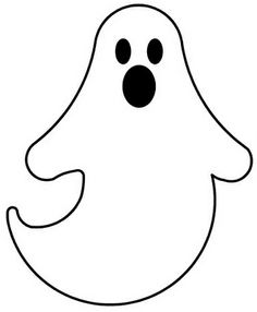 a black and white drawing of a ghost