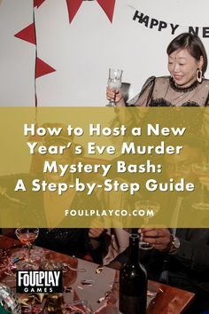 If your New Year’s resolution is spending more time with friends and family, consider kicking off the new year by bringing them together for a murder mystery game! A New Year’s Eve murder mystery party adds a fun and thrilling twist as you count down to midnight! Planning a mystery party may feel a bit overwhelming, but don’t worry, we’ve broken it down for you in 6 easy steps! In this guide, we’ll show you exactly how to throw the ultimate New Year’s Eve murder mystery bash that your guests will talk about all year long. Mystery Parties, Mystery Games, Mystery Party, Party Kits, Corporate Party, Character Profile, New Year’s Eve, All Games, Play Online