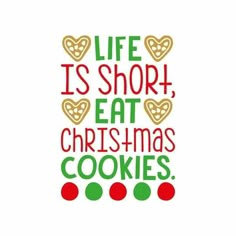 the christmas cookie svg file is available for free