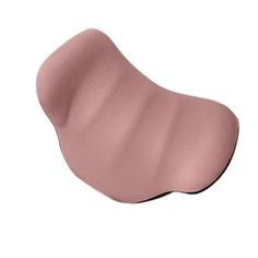 a pink eye pillow on a white background