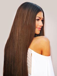 Hair Cut For Girls, Flat Iron Natural Hair, Side Braids For Long Hair, V Shape Hair, Summer Haircut, Natural Black Hair, Long Shiny Hair, Flat Irons, Hair Idea