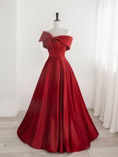 Red Sleeveless Off Shoulder Dress, Red Sleeveless Off-shoulder Dress, Red A-line Dress For Red Carpet, Red Sleeveless Off Shoulder Evening Dress, Red Sleeveless Off-shoulder Evening Dress, Red Fitted Off Shoulder Prom Dress, Red One Shoulder Wedding Gown, One Shoulder Red Gown For Wedding, Red One Shoulder Gown For Wedding